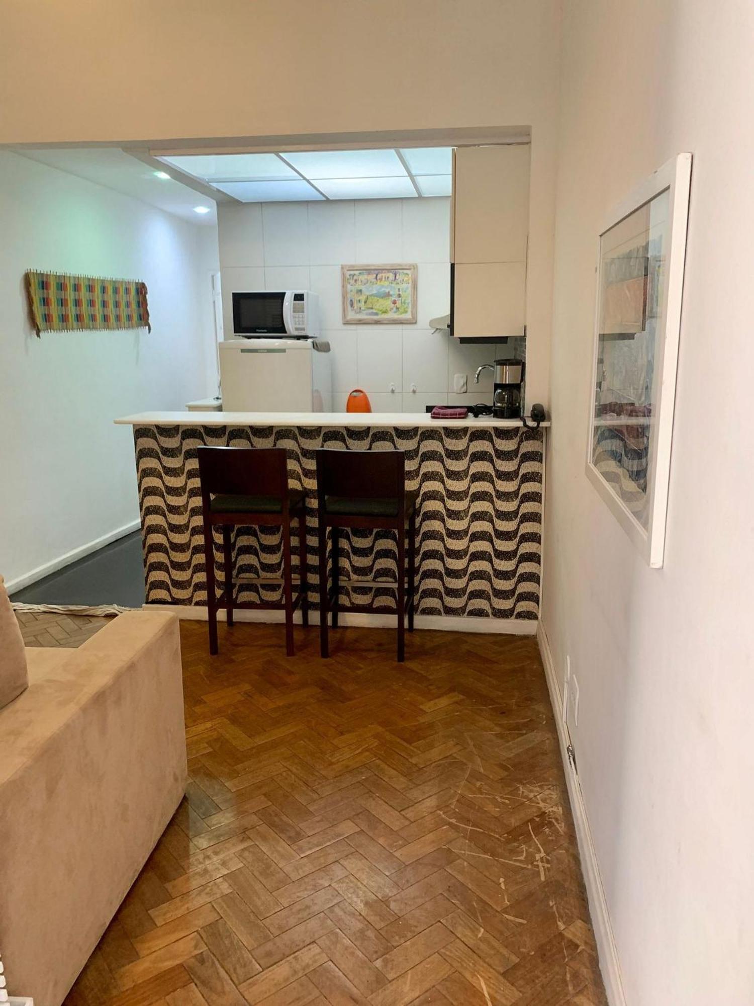 ריו דה ז'ניירו Copacabana - Lindo Apartamento Na Quadra Da Praia מראה חיצוני תמונה
